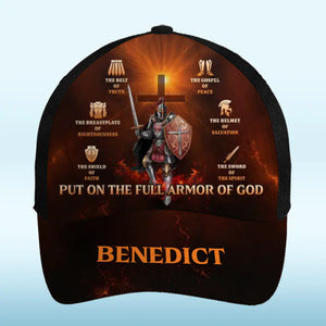 Faith Is My Shield, Truth Is My Sword - Personalized Custom Hat, All Over Print Classic Cap - Christian Gifts For All Believers, Jesus Lovers