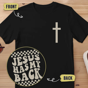 I Walk By Faith Not Fear - Back And Front Printed Unisex T-shirt - Christian Gifts For All Believers, Jesus Lovers