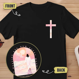 Faith Looks Good On Me - Back And Front Printed Unisex T-shirt - Christian Gifts For All Believers, Jesus Lovers