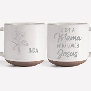 Grateful For Jesus, Always - Personalized Custom Pottery Mug - Christian Gifts For All Believers, Jesus Lovers
