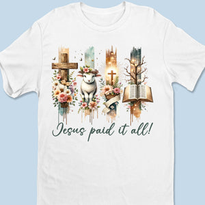 Covered In Mercy, Washed By Love - Unisex T-shirt, Premium T-shirt, Hoodie - Christian Gifts For All Believers, Jesus Lovers