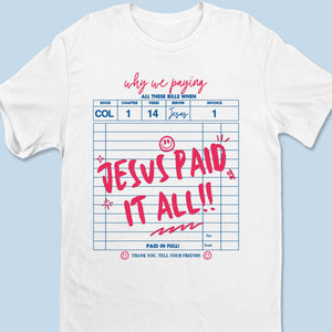 Heaven’s Not Earned, It’s Gifted - Unisex T-shirt, Premium T-shirt, Hoodie - Christian Gifts For All Believers, Jesus Lovers