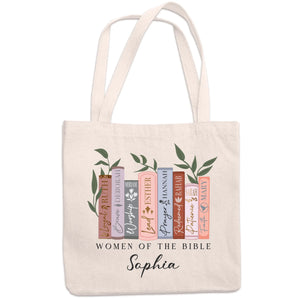 Women Of The Bible - Personalized Custom Tote Bag - Christian Gifts For All Believers, Jesus Lovers