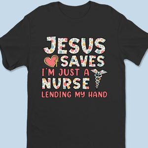 Jesus Saves Our Life - Unisex T-shirt, Premium T-shirt, Hoodie - Christian Gifts For All Believers, Jesus Lovers
