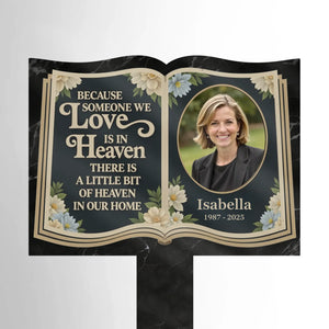 Your Spirit Lives On In Us - Personalized Custom Stain Glass Style Acrylic Garden Stake - Christian Gifts For All Believers, Jesus Lovers