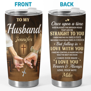 Custom Tumbler - Personalized Christian Gifts For All Believers - Our Story Continues
