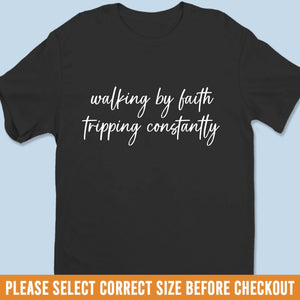 Unisex T-shirt, Premium T-shirt, Hoodie - Christian Gifts For All Believers, Jesus Lovers - Flawed But Faithful