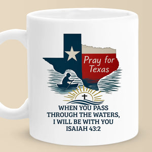 Mug - Christian Gifts For All Believers, Jesus Lovers - All Pray For Texas