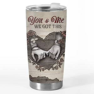 Tumbler - Anniversary Wedding Gifts For Husband And Wife, Him And Her - The Day I Met You