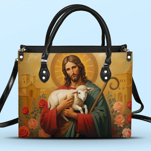 I Am Forever Loved By Jesus - Leather Handbag - Christian Gifts For All Believers, Jesus Lovers