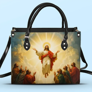 The Love Of Christ Fills My Soul With Joy - Leather Handbag - Christian Gifts For All Believers, Jesus Lovers