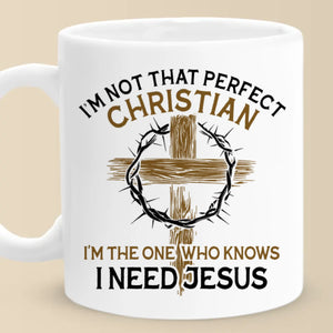 The One Who Knows - Personalized Custom Mug - Christian Gifts For All Believers, Jesus Lovers