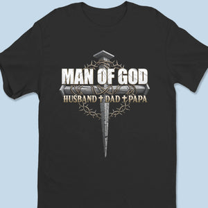 This Is Man Of God - Unisex T-shirt, Premium T-shirt, Hoodie - Christian Gifts For All Believers, Jesus Lovers