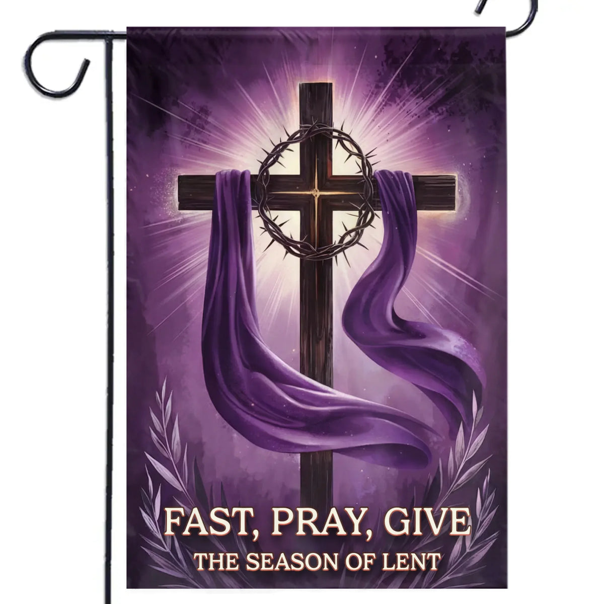 The Reason Of Lent - House Flag, Garden Flag - Christian Gifts For All Believers, Jesus Lovers