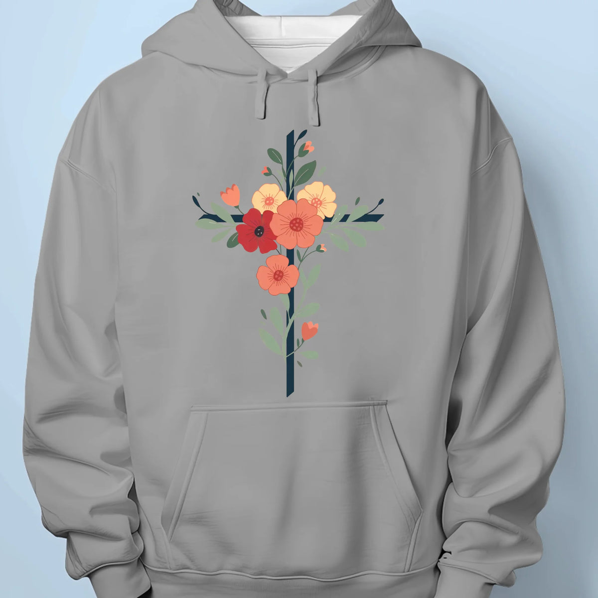 Let Your Faith Blossom - Unisex T-shirt, Premium T-shirt, Hoodie - Christian Gifts For All Believers, Jesus Lovers