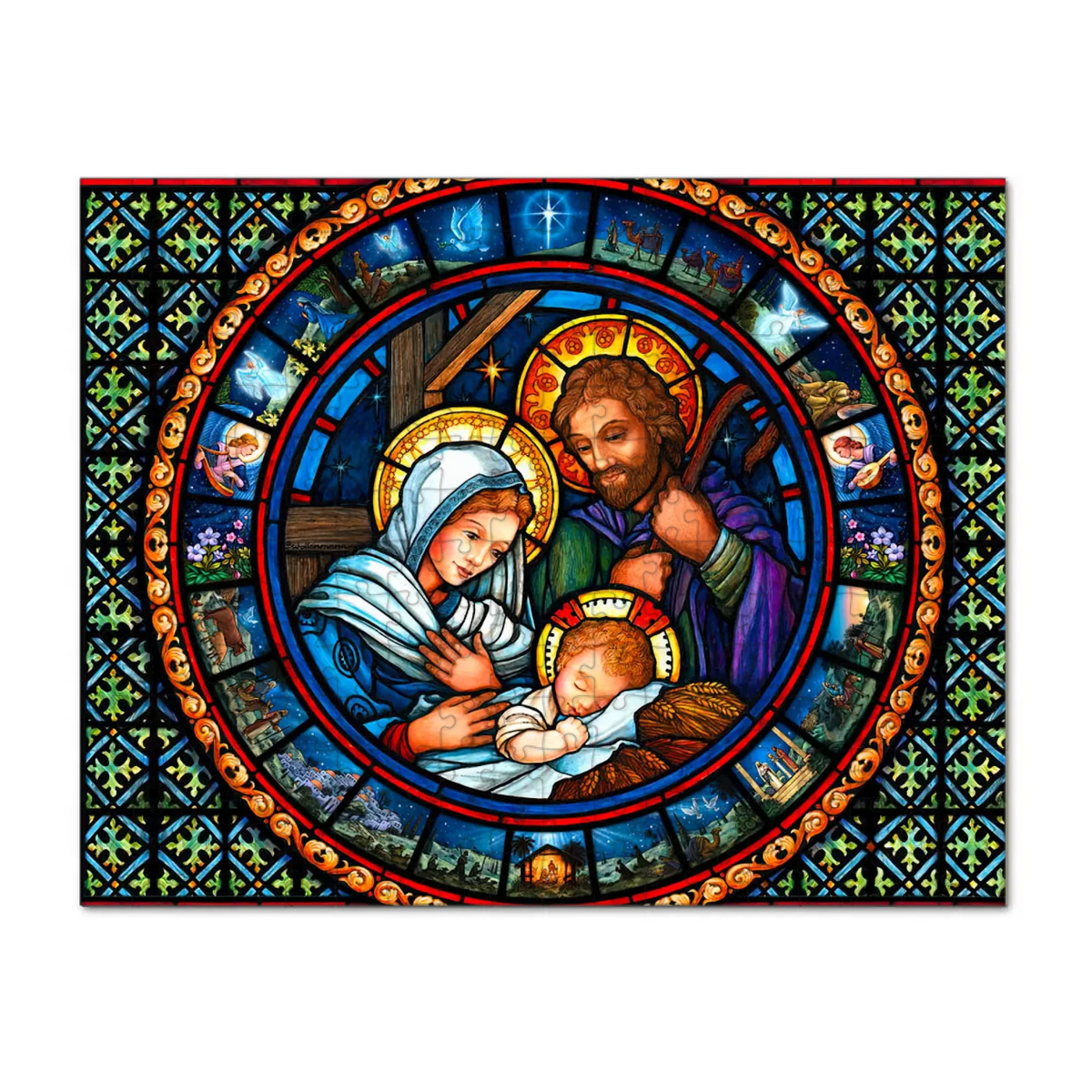 Peace, Love, And Joy To The World - Jigsaw Puzzle - Christian Gifts For All Believers, Jesus Lovers