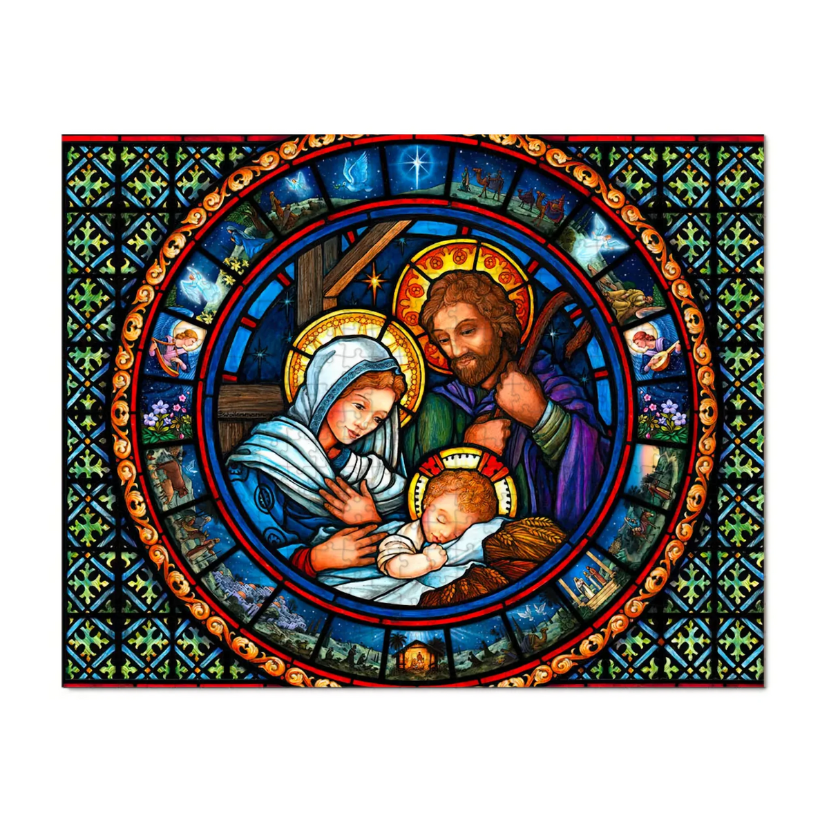 Peace, Love, And Joy To The World - Jigsaw Puzzle - Christian Gifts For All Believers, Jesus Lovers
