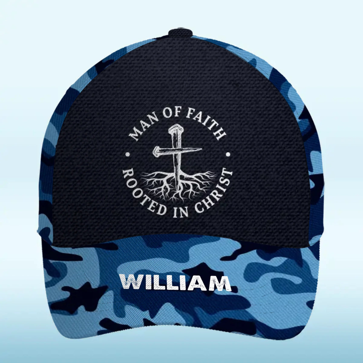 Divine Strength Inside - Personalized Custom Hat, All Over Print Classic Cap - Christian Gifts For All Believers, Jesus Lovers