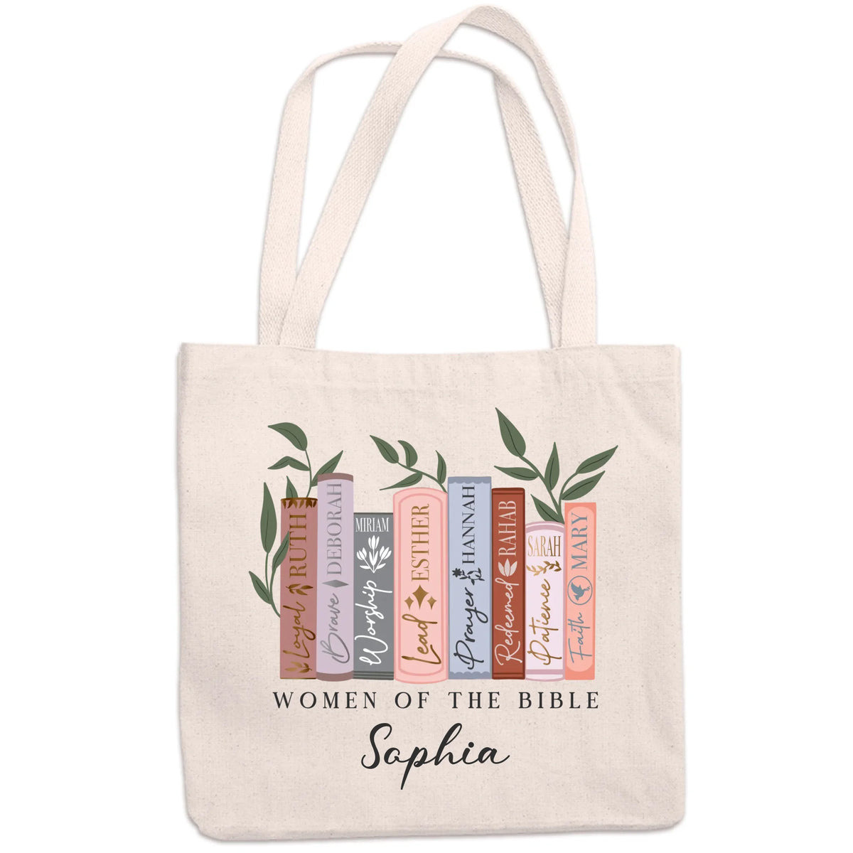 Women Of The Bible - Personalized Custom Tote Bag - Christian Gifts For All Believers, Jesus Lovers