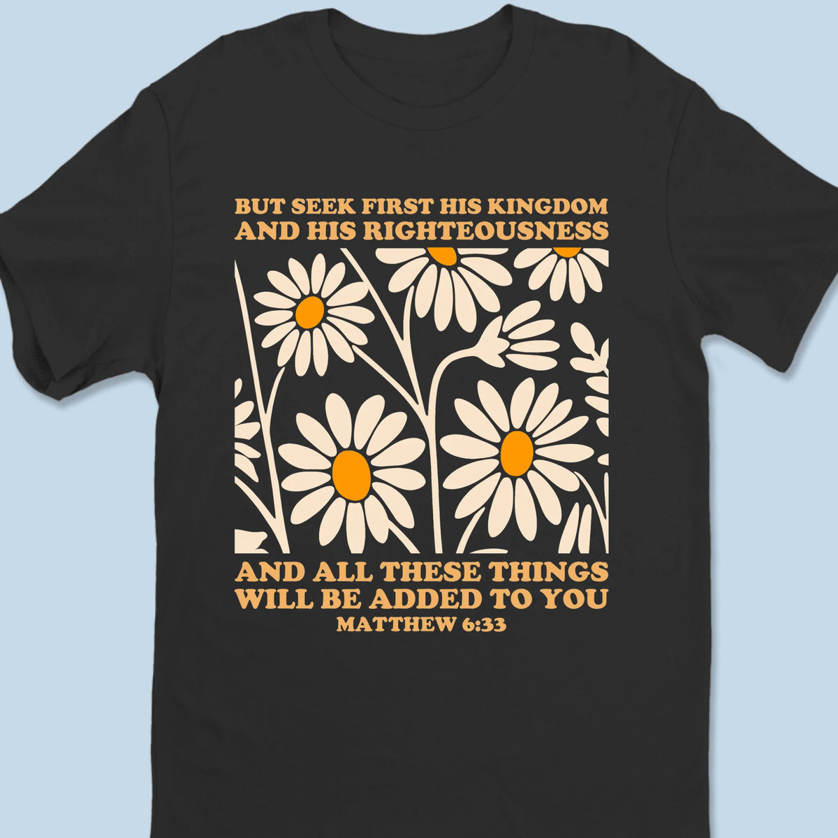 His Kingdom, His Righteousness - Unisex T-shirt, Premium T-shirt, Hoodie - Christian Gifts For All Believers, Jesus Lovers