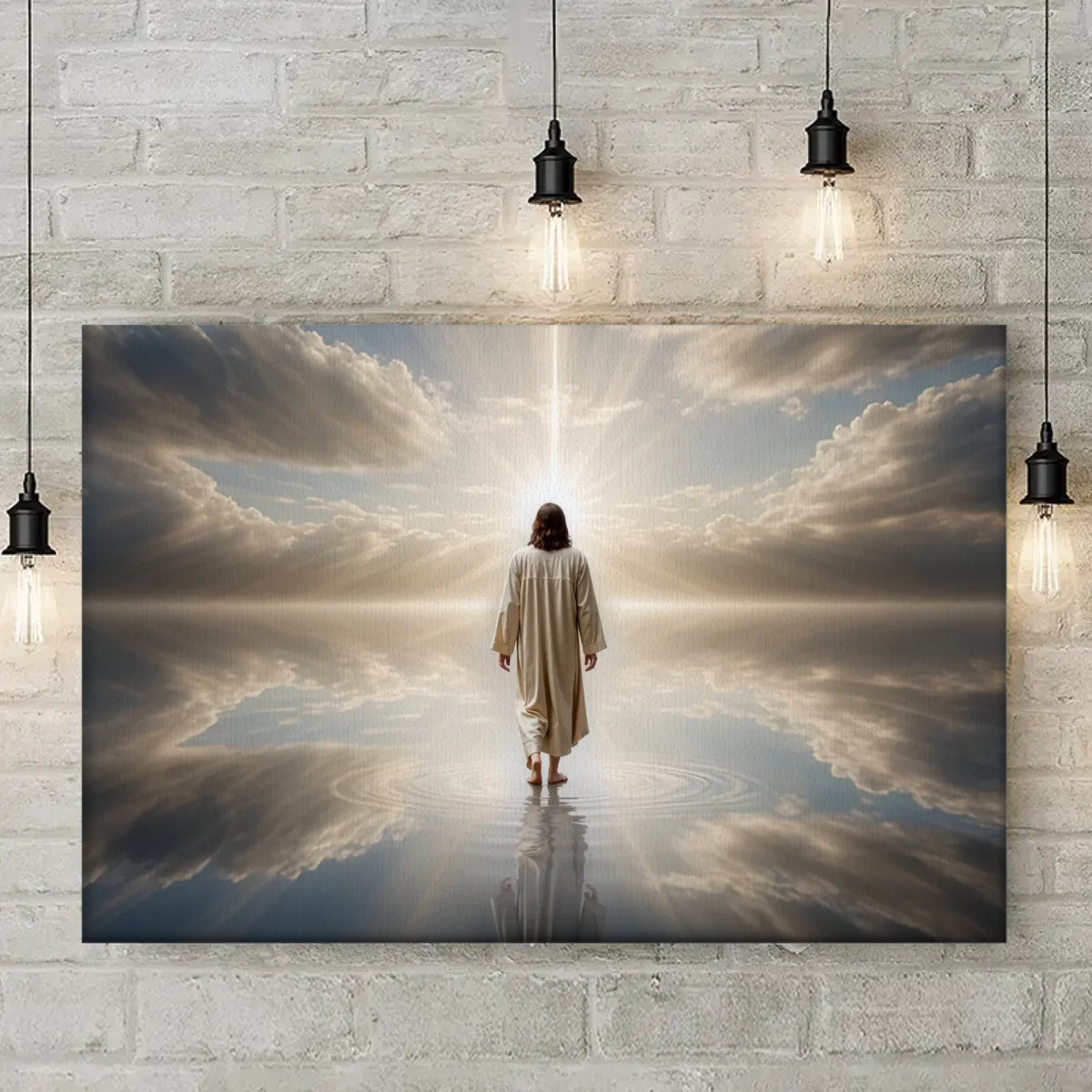 By His Wounds, We Are Healed - Horizontal Canvas - Christian Gifts For All Believers, Jesus Lovers