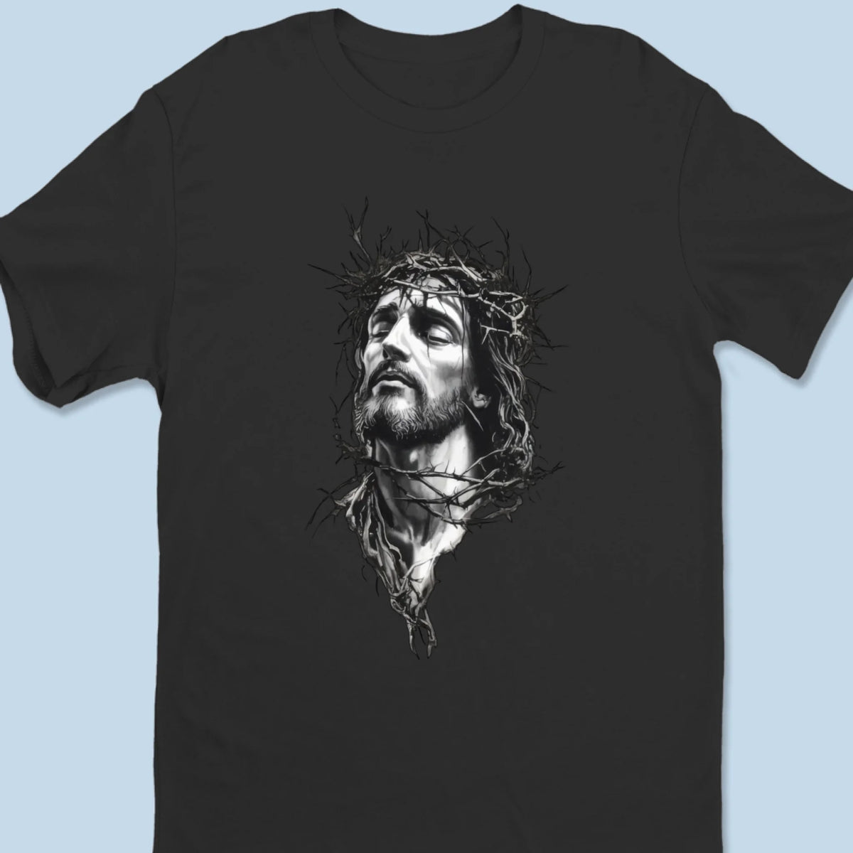 Love Wore A Crown Of Thorns - Unisex T-shirt, Premium T-shirt, Hoodie - Christian Gifts For All Believers, Jesus Lovers