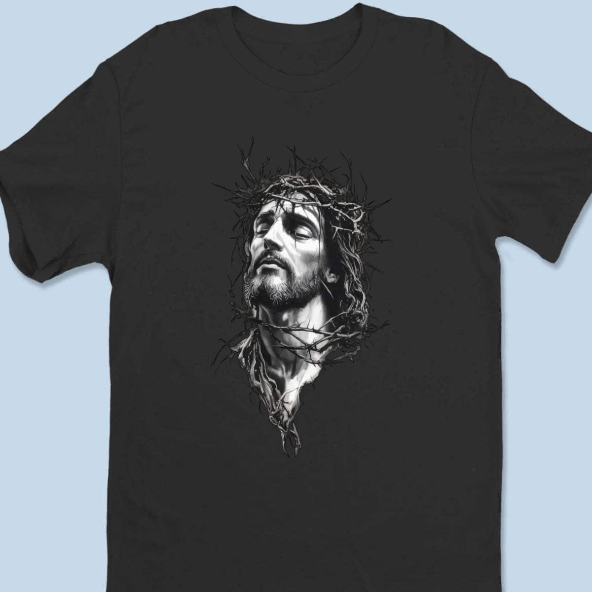 Love Wore A Crown Of Thorns - Unisex T-shirt, Premium T-shirt, Hoodie - Christian Gifts For All Believers, Jesus Lovers