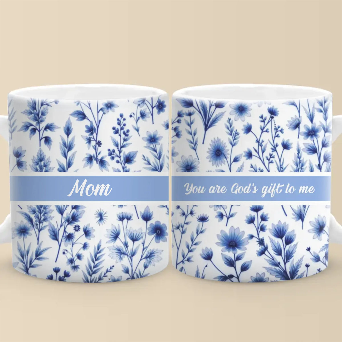 You Are God's Gift To Me - Personalized Custom Mug - Christian Gifts For All Believers, Jesus Lovers