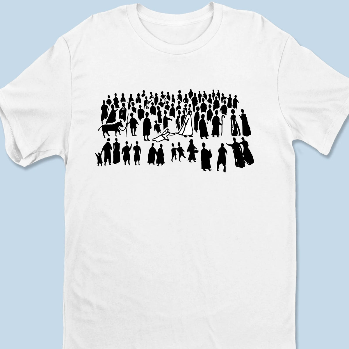 Grace Found Me In The Crowd - Unisex T-shirt, Premium T-shirt, Hoodie - Christian Gifts For All Believers, Jesus Lovers