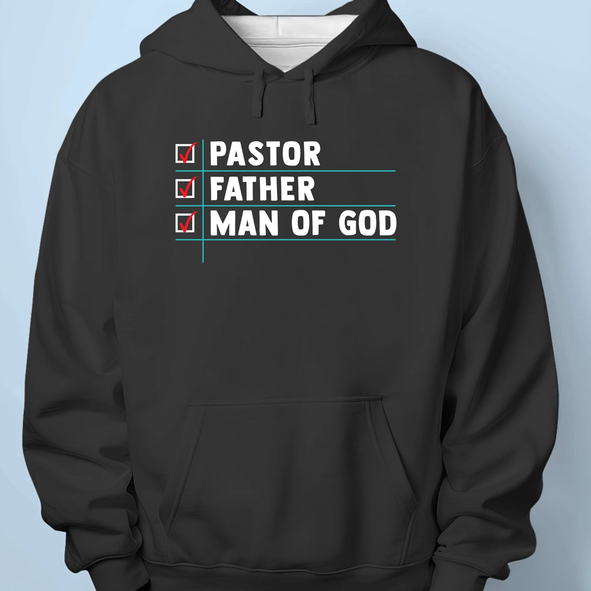 Pastor, Man Of God - Unisex T-shirt, Premium T-shirt, Hoodie - Christian Gifts For All Believers, Jesus Lovers