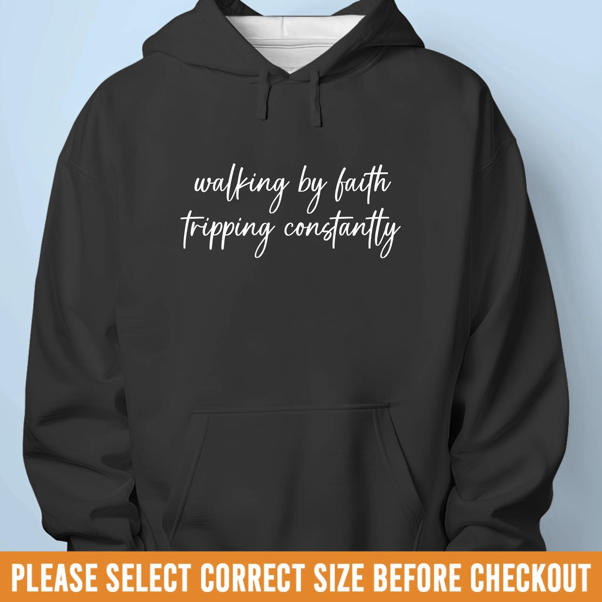 Unisex T-shirt, Premium T-shirt, Hoodie - Christian Gifts For All Believers, Jesus Lovers - Flawed But Faithful