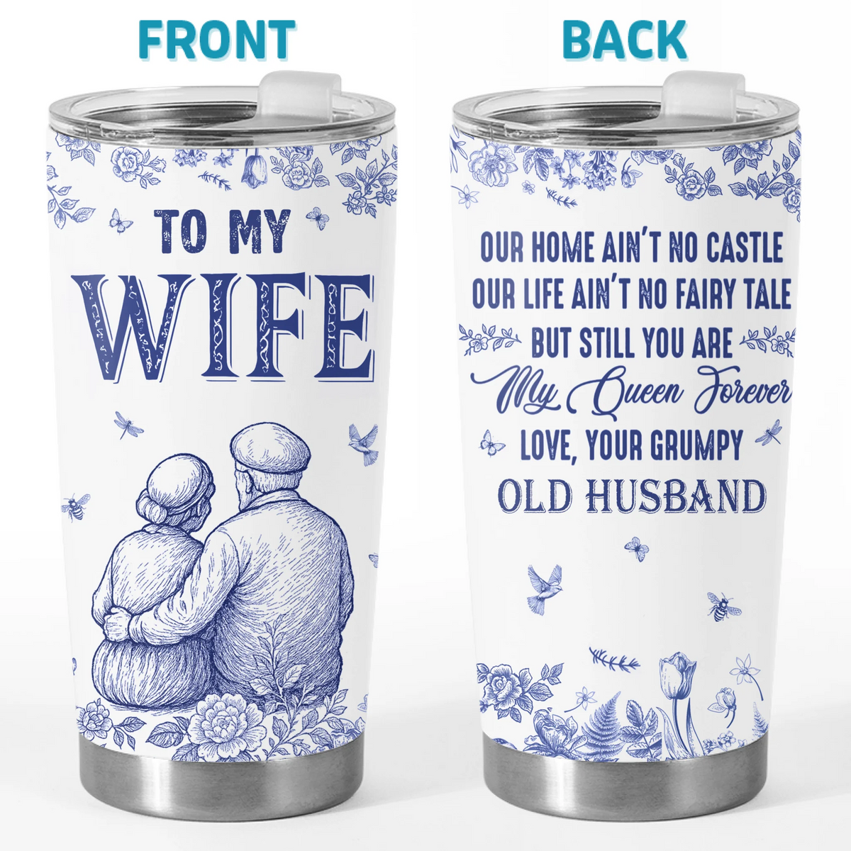 Tumbler - Christian Gifts For All Believers - Grow Old With You