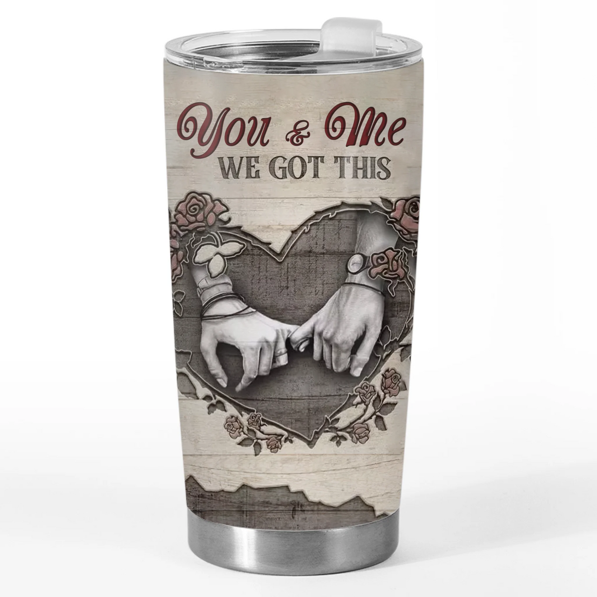 Tumbler - Anniversary Wedding Gifts For Husband And Wife, Him And Her - The Day I Met You