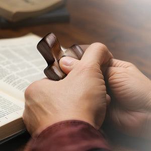 Carved With Love, Held With Grace - Stress Relief Cross - Christian Gifts For All Believers, Jesus Lovers