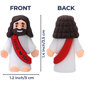 Jesus Loves You – 25 Mini Figures – Christian Toys & Gifts For All Believers, Jesus Lovers